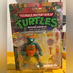 TMNT Michelangelo with Storage Shell Figure - NEW